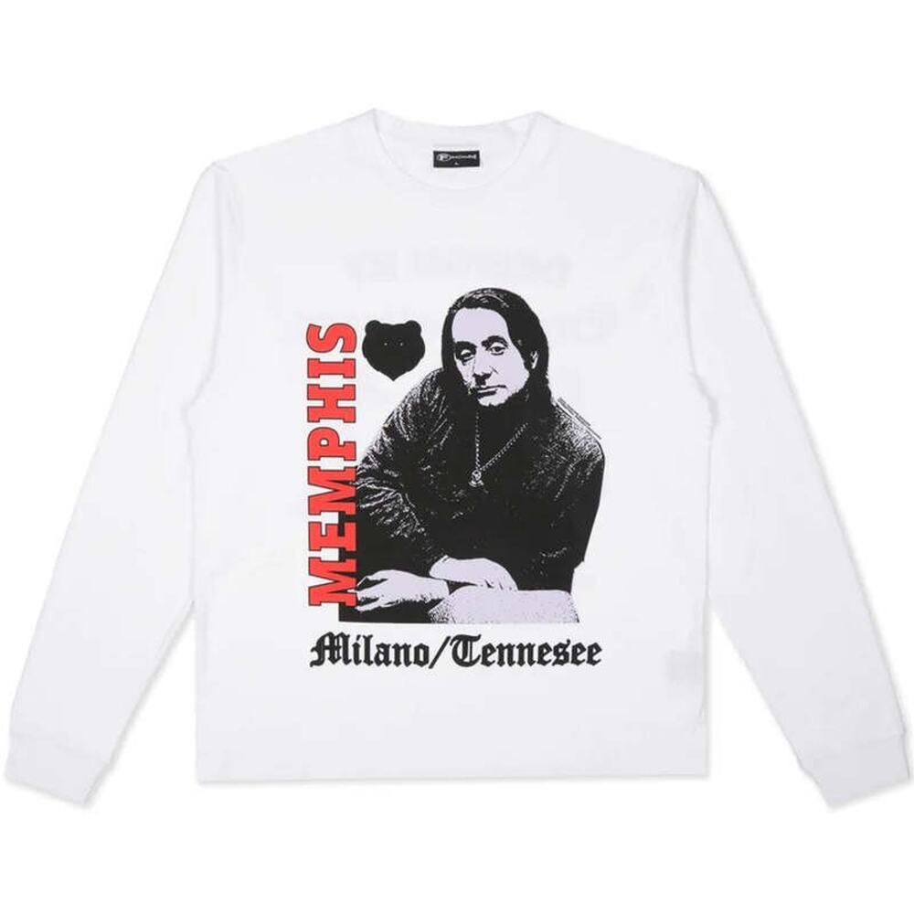 Franchise Milano Tennessee Long Sleeve White T-shirt size Medium